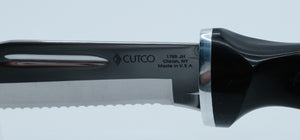 Cutco 1769 JH — Double-D Serrated Fixed Blade, Alcas Era, Complete with Original Box, Sheath & Pamphlet