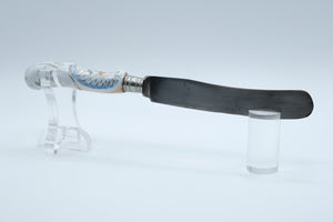 Antique German Table Knife — J.A. Henckels Twin Works, Solingen, Hand-Painted Porcelain Handle