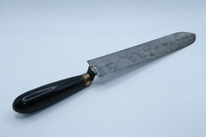 Antique Canadian Beekeeping Uncapping Knife — Hamnott Mfg Co Ltd, Brantford Ontario, Ebonized Handle