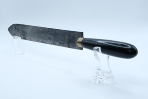 Antique Canadian Beekeeping Uncapping Knife — Hamnott Mfg Co Ltd, Brantford Ontario, Ebonized Handle