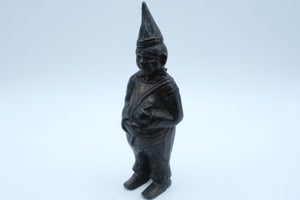 Antique Cast Iron Clown Still Bank — Attributed to A.C. Williams, c. 1908