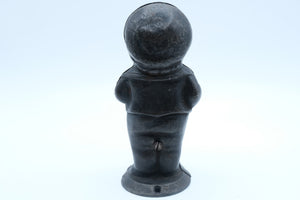 Antique Cast Iron "Middy Bank" Figural Still Bank — Unmarked, c. 1887