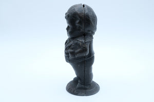 Antique Cast Iron "Middy Bank" Figural Still Bank — Unmarked, c. 1887