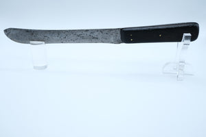 Antique Joseph Rodgers & Sons Cook's Knife — Edward VII "Cutlers to His Majesty," Ebony Handle, c. 1901–1910