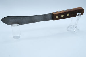 Vintage Remington 4106 Butcher Knife — Carbon Steel, Wood Handle