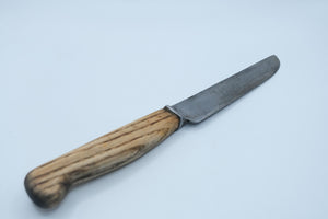 Antique George Butler & Co. Sheffield Knife — Trinity Works, "Secure Handle," Wood Handle