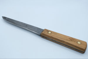 Vintage Blacksmith's Forge Kitchen Knife — Japan, Oak Handle