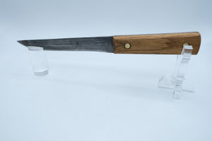 Vintage Blacksmith's Forge Kitchen Knife — Japan, Oak Handle