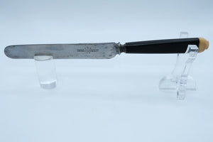 Antique Joseph Rodgers & Sons Knife — Victorian "Cutlers to Her Majesty," Celluloid Handle