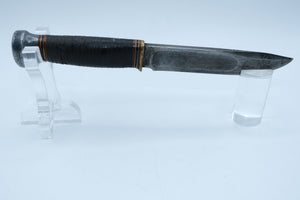 Vintage Marble's Knife, Gladstone Michigan, Stacked Leather Handle