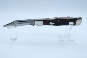 Western States Dog Head Folder — Bone Handle