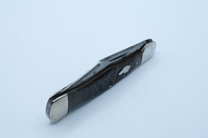 Western States Dog Head Folder — Bone Handle