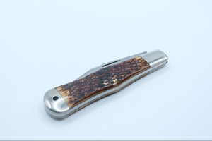 Cattaraugus Cutlery Folding Hunter — Bone Handle