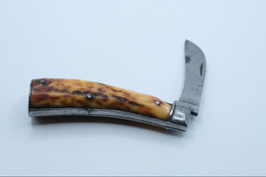 Taylor Superior Cutlery Hawkbill Pruner — Stag Handle