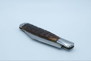 Robeson ShurEdge Coke Bottle Folding Hunter Knife, Bone