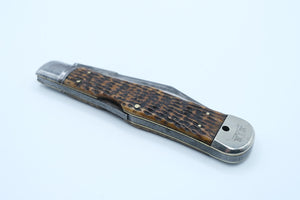 New York Knife Co. Large Coke Bottle Folding Hunter