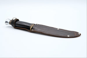 Premier Life Time Fixed Blade, Stacked Leather Handle