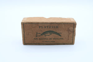 Helin's Flatfish Vintage Lure Box (Box Only)