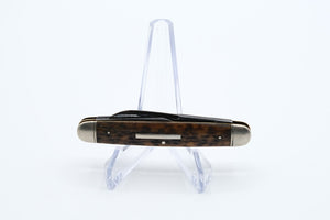Ulster Knife Co. 3-Blade Whittler, Stag Scales