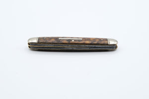 Ulster Knife Co. 3-Blade Whittler, Stag Scales