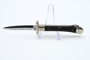 Puma Solingen Stiletto Pattern Folding Knife, Stag Handle
