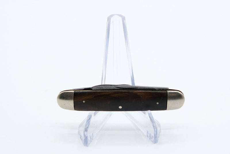 George Butler Sheffield Equal End Jack Knife, Horn Scales