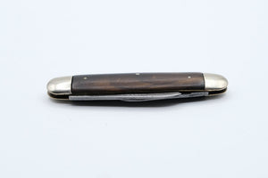 George Butler Sheffield Equal End Jack Knife, Horn Scales