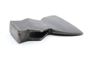 Hand-Forged Hewing Hatchet Head, Offset Bevel