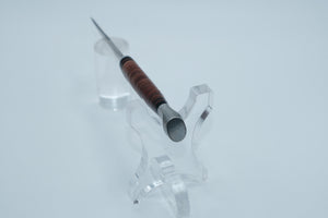 W.R. Case & Sons M3 Finn — 1980s Stainless, Small Game Hunter, Leather Handle & Sheath