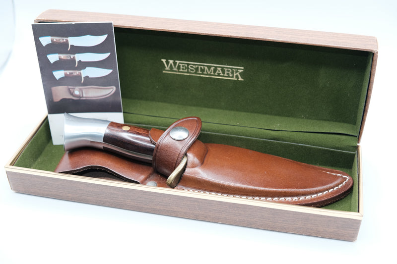 Westmark by Western Cutlery Model 703 — Mint, Unsharpened, Original Box, Sheath & Brochure