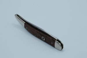 Queen Cutlery #112½ — Small Toothpick, Walnut Handle, D2 Tool Steel, Original Box, Made in USA