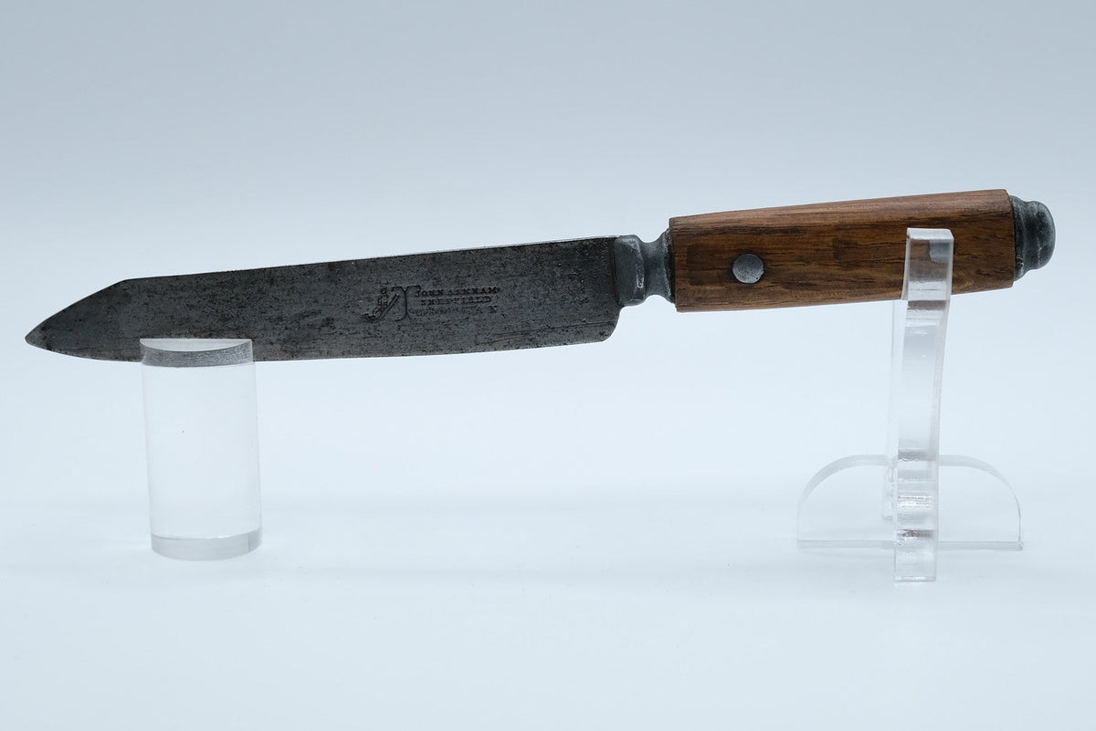 Victorian Sheffield Table Knife — John Askham & Son, Toboggan Mark, c.1856–1894