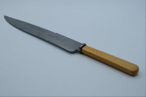 Vintage Sheffield Carving Knife — Geo. Wostenholm & Son IXL, Celluloid Handle