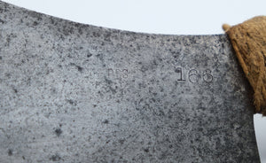 Antique American Meat Cleaver — Foster Bros. Trade Mark Arrow, c.1878–1890, Sailor's Rope Handle