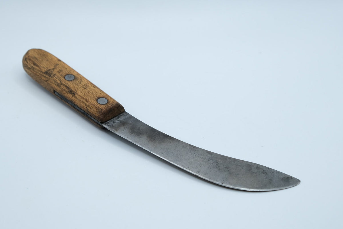 Vintage American Beef Skinner — Dexter No.3576, Carbon Steel, Hickory Handle, c.1950s