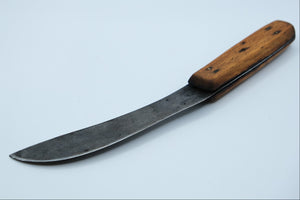 Antique American Butcher's Knife — Nichols Bros., Greenfield MA, Shear Steel, c.1892–1905