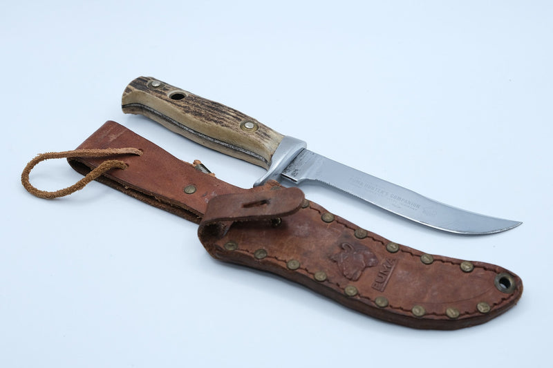 Puma Hunter's Companion 6394 — Stag Handle, Sharpened Blade, Leather Sheath