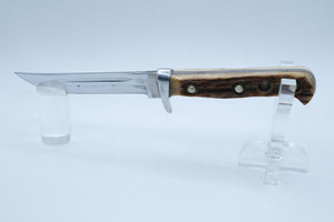 Puma Trail Guide 6382 — Stag Handle, Sharpened Blade, Leather Sheath