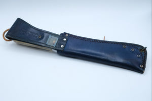 Puma White Hunter 6375 — Stag Handle, Sawback Blade, Leather Sheath