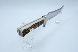 Puma Skinner 6393 — Stag Handle, Stainless Blade, Leather Sheath