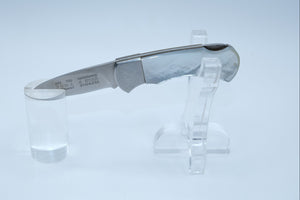 Puma 4 Star Mini 220700 — Mother of Pearl, Lockback Pocket Knife, Mint