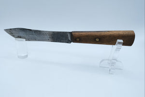 Vintage Village Blacksmith Butcher Knife — Watertown, Wisconsin, Wood Handle