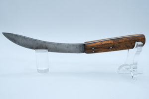 Antique J. Russell & Co. Green River Works Butcher Knife — Wood Handle