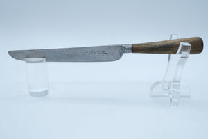 Antique Henry H. Taylor Sheffield Knife — Times Works, c. 1860–1879, Wood Handle