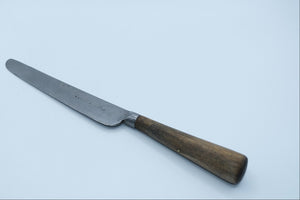 Antique Henry H. Taylor Sheffield Knife — Times Works, c. 1860–1879, Wood Handle