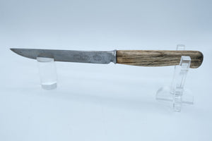 Antique George Butler & Co. Sheffield Knife — Trinity Works, "Secure Handle," Wood Handle