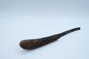 Antique Handmade Hook Knife — Spoon Carving Knife, Wood Handle