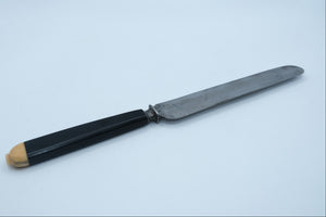 Antique Joseph Rodgers & Sons Knife — Victorian "Cutlers to Her Majesty," Celluloid Handle