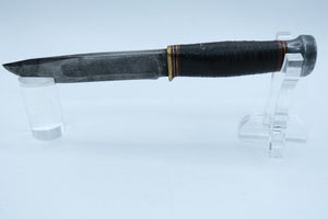Vintage Marble's Knife, Gladstone Michigan, Stacked Leather Handle
