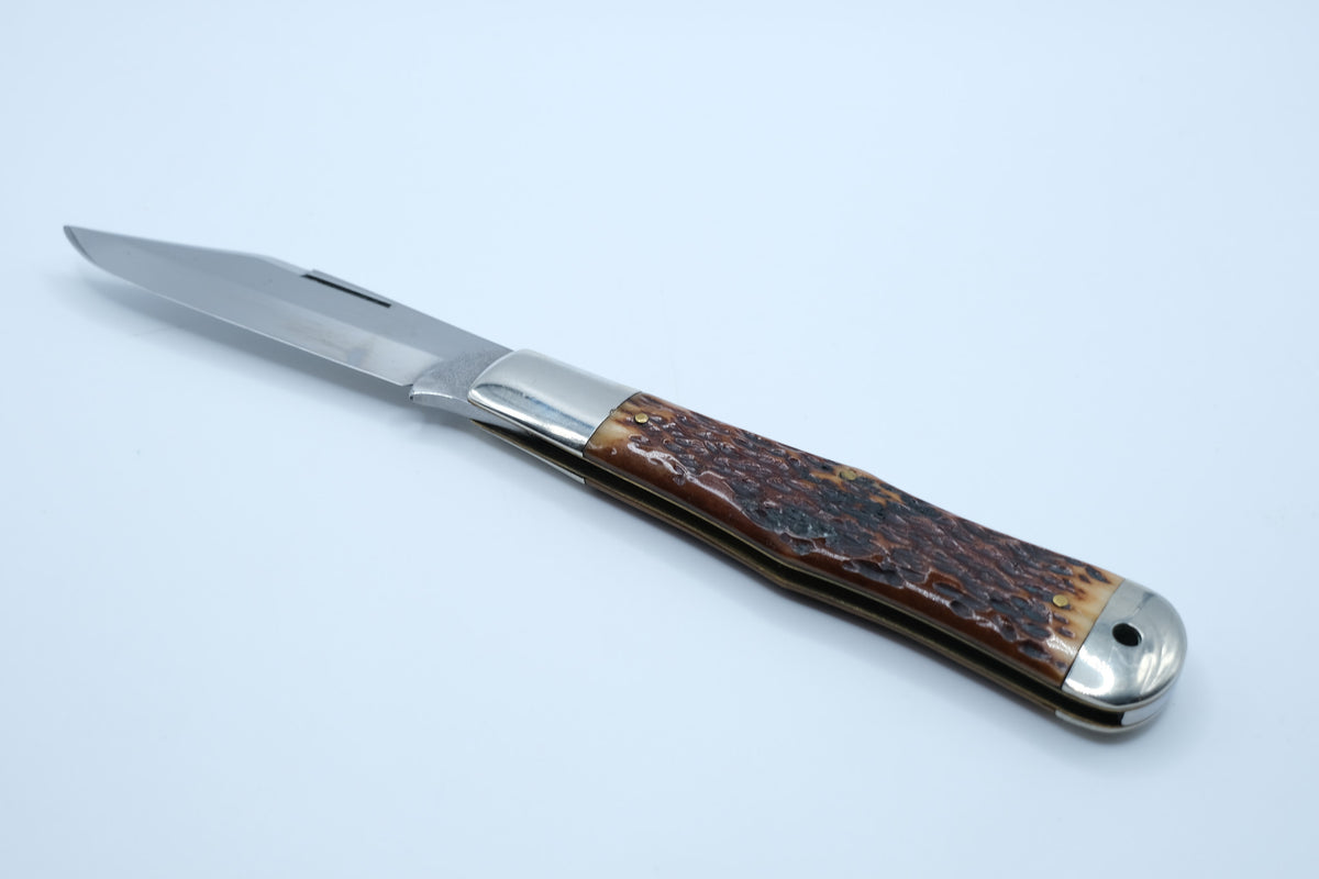 Cattaraugus Cutlery Folding Hunter — Bone Handle